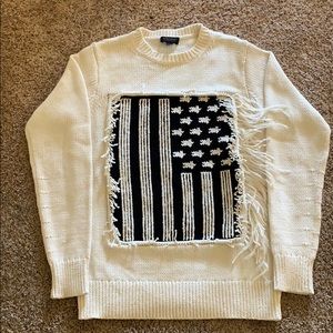 Coach Flag Sweater XS - Never wore